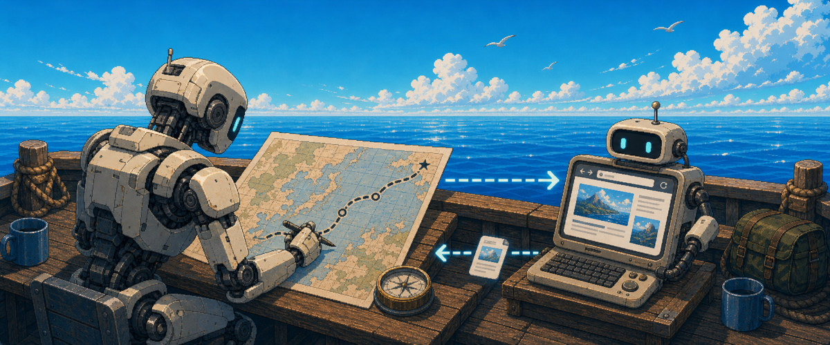 Browser mini-agents take bounded browsing tasks from a general agent and return replayable evidence.